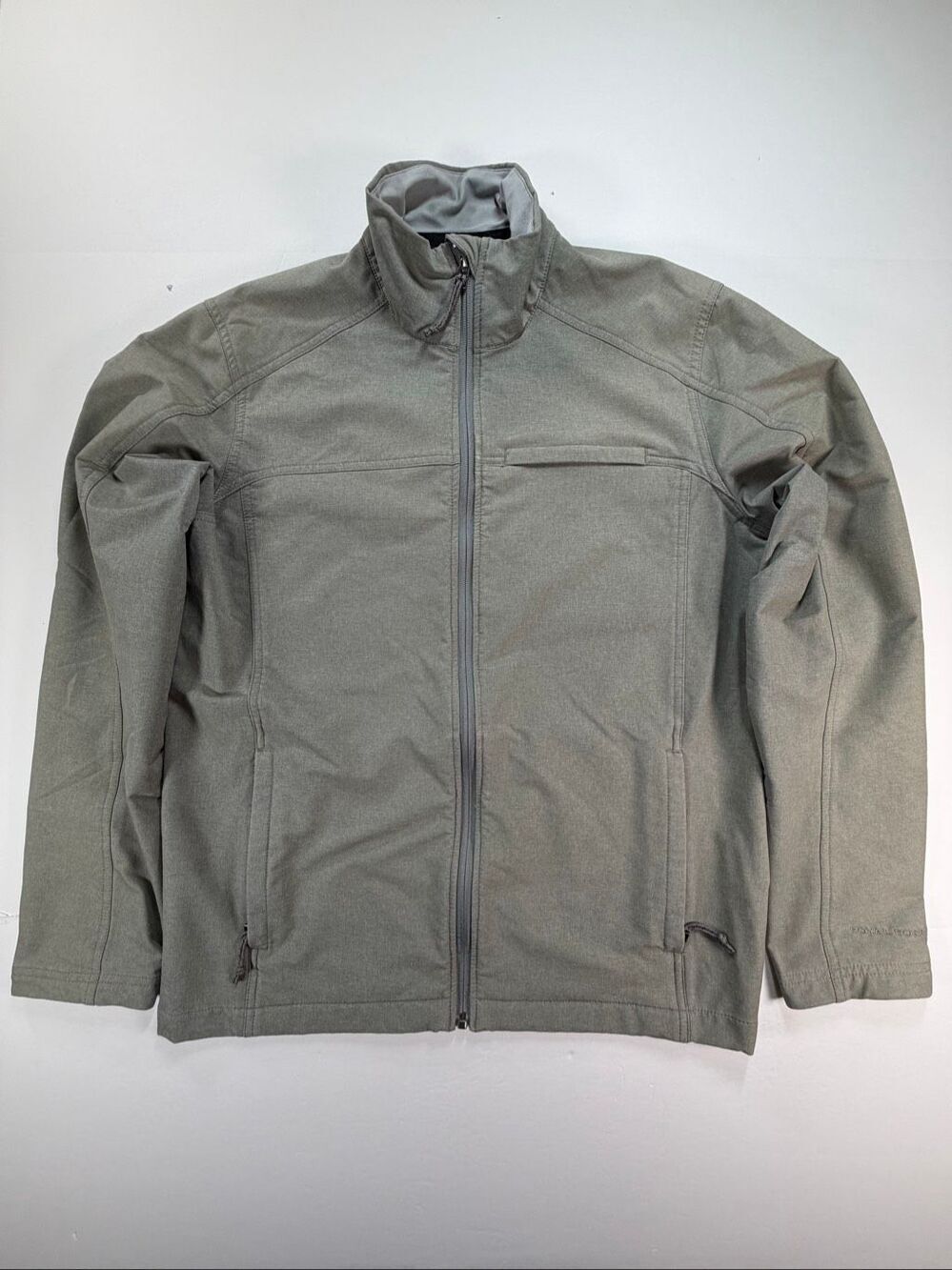 Royal Robbins Men’s Medium Soft Shell Full Zip Jacket Green Outdoor Hiking Coat